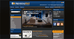 Desktop Screenshot of heimkinowelt.at