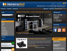 Tablet Screenshot of heimkinowelt.at